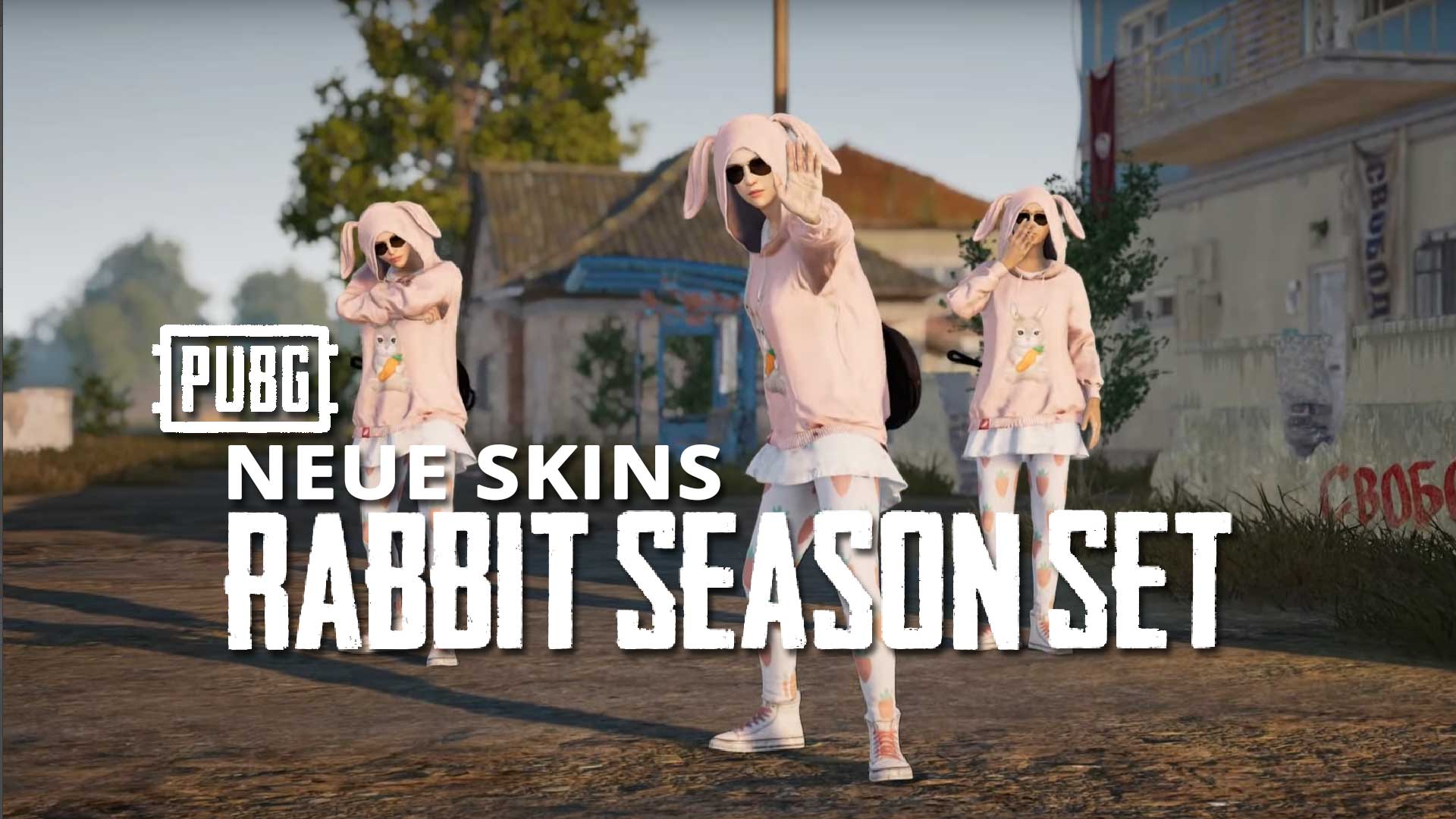pubg rabbit season skins