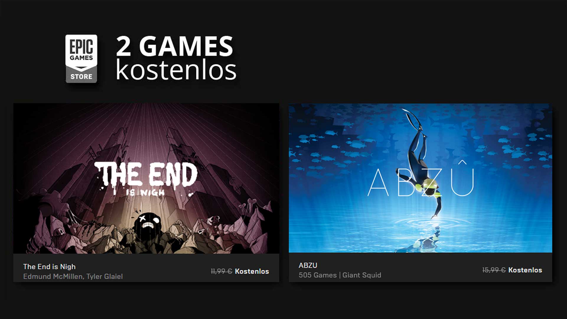 epic store abzu the end is nigh gratis