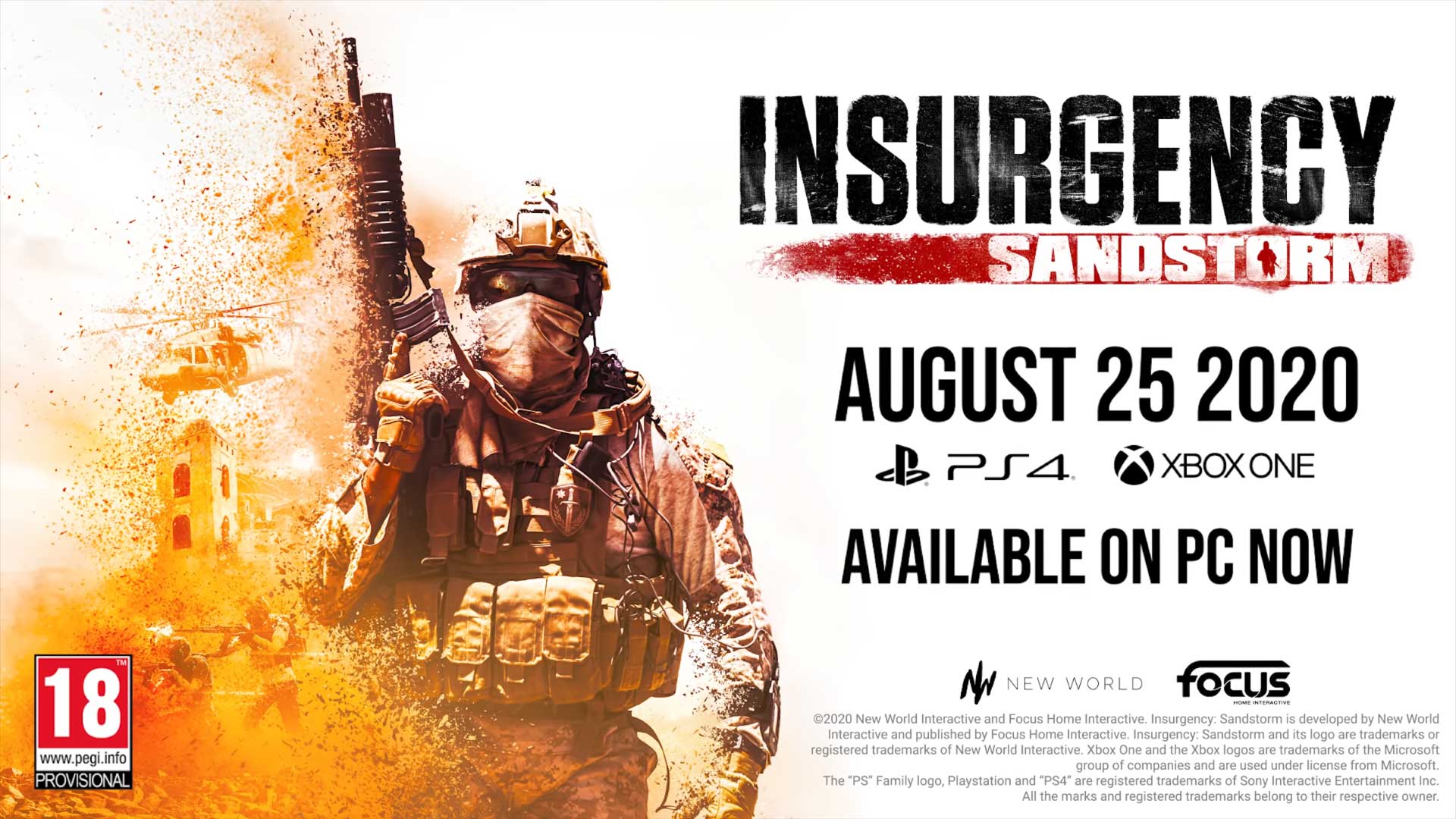 insurgency sandstorm console release