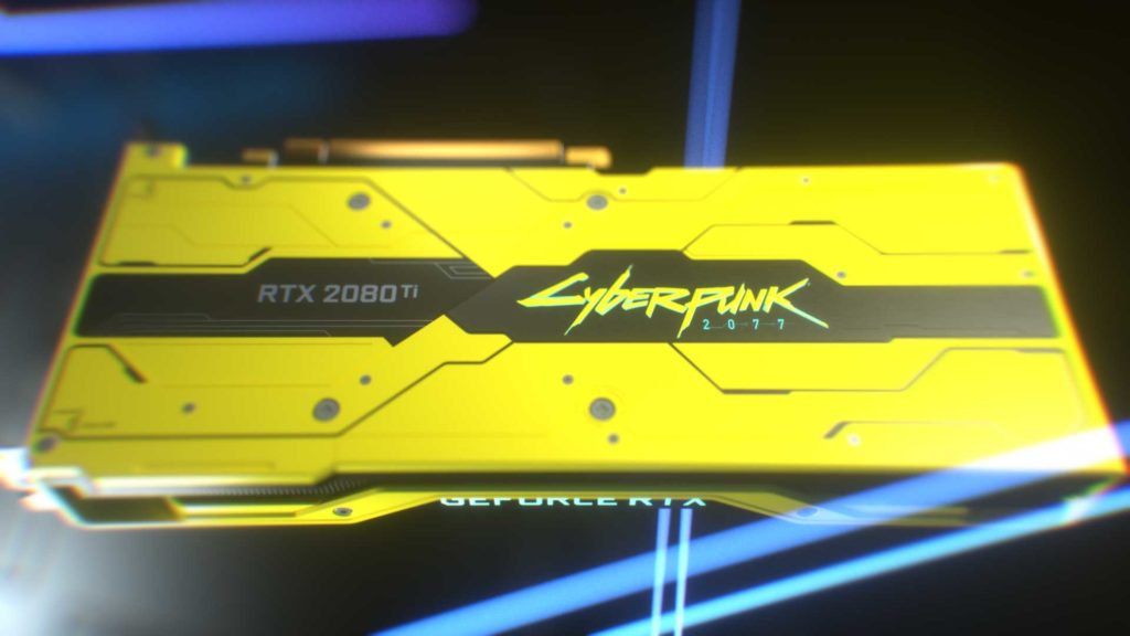 Cyberpunk 2077 Edition der GeForce RTX 2080Ti