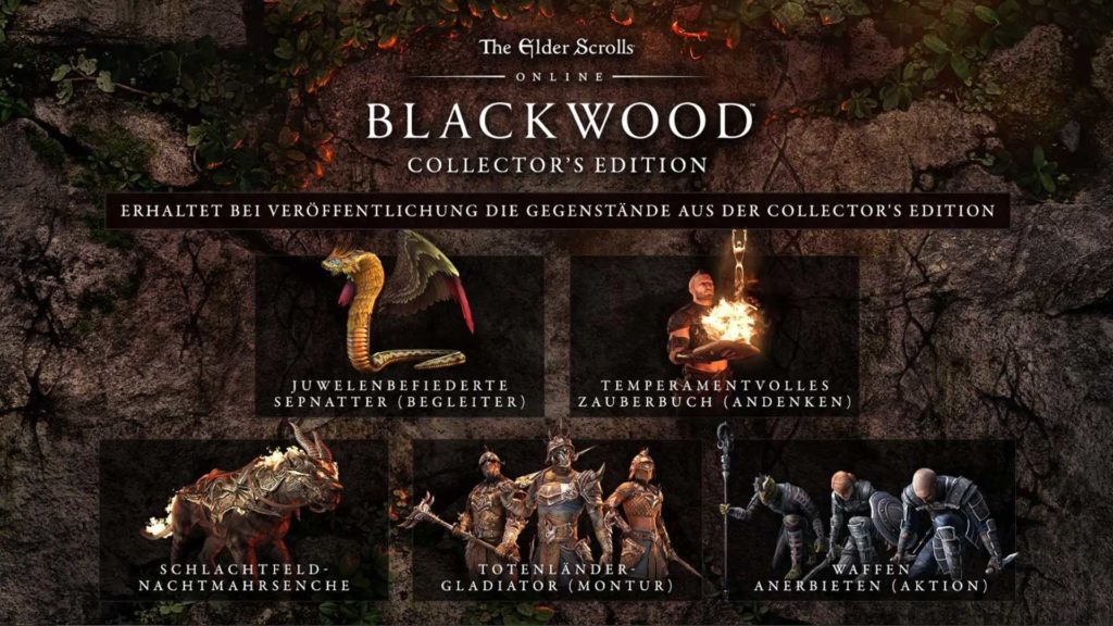 eso blackwood collectors edition
