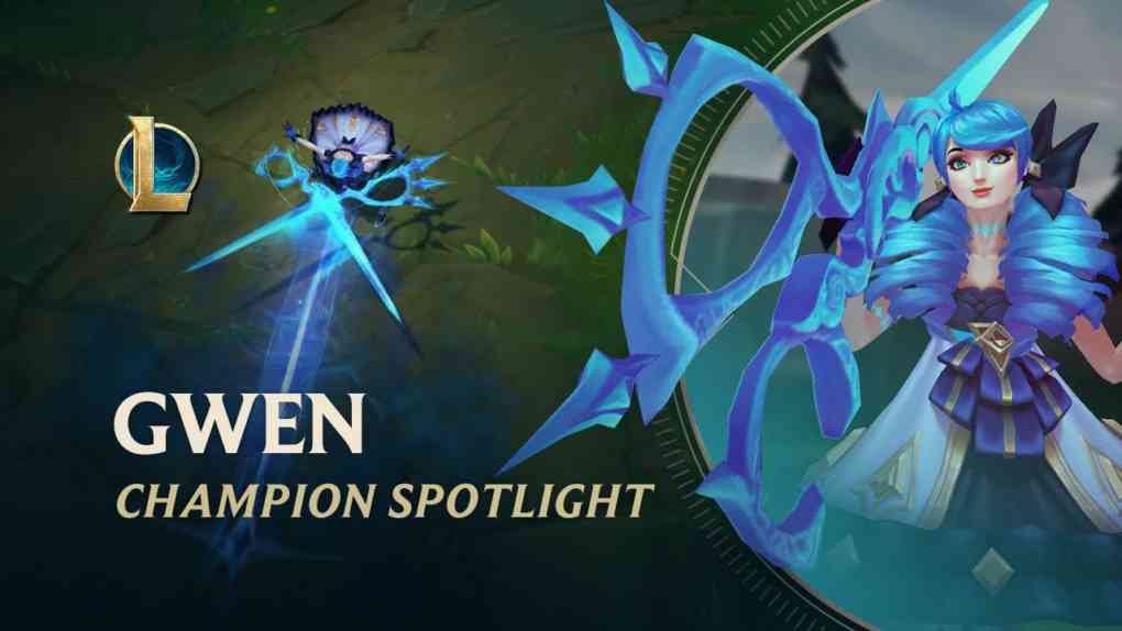 Gwen Champion Spotlight Gameplay League of Legends 1
