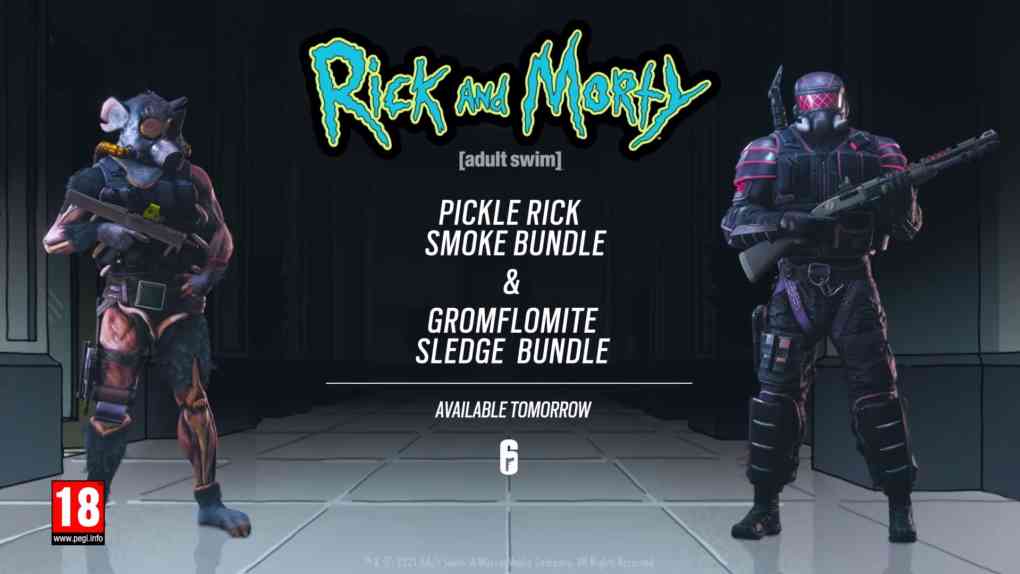 Rainbow Six Rick and Morty Crossover