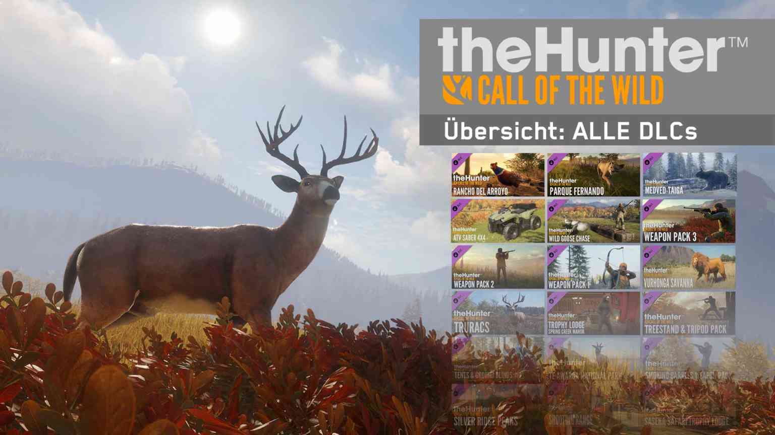 TheHunter: Call Of The Wild - Alle DLCs Im Überblick Und Kauf-Ratgeber