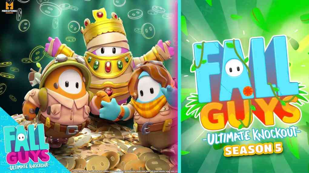 fall guys season 5 release crown capers pack