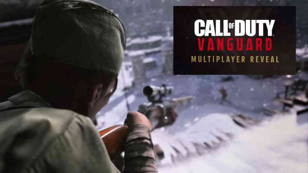 call of duty vanguard multiplayer reveal