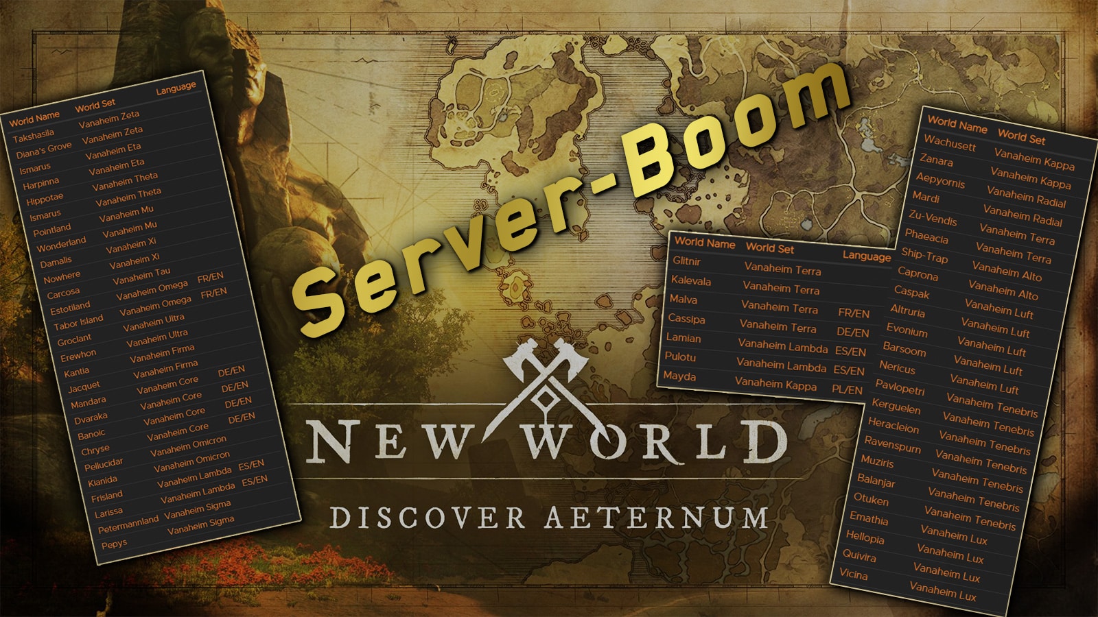 New World Many more servers for Europe, does that help?