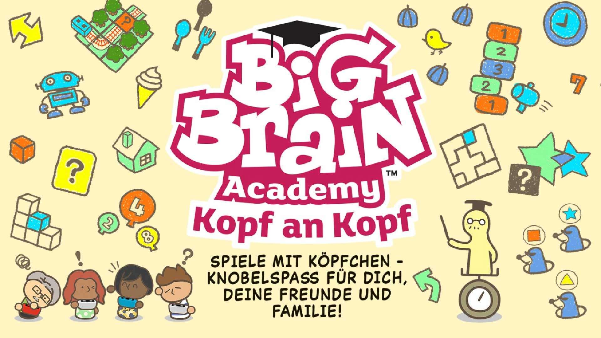 big brain academy kopf an kopf