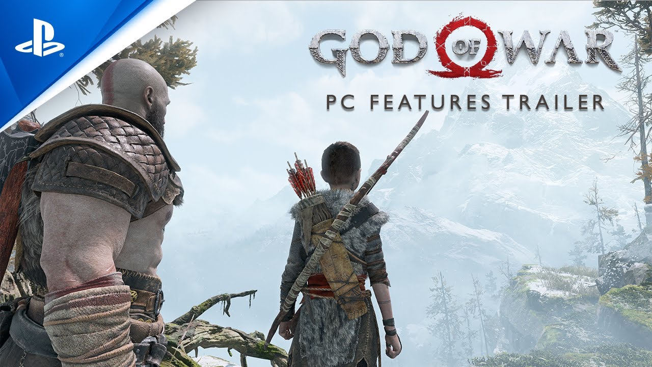 god of war pc features trailer
