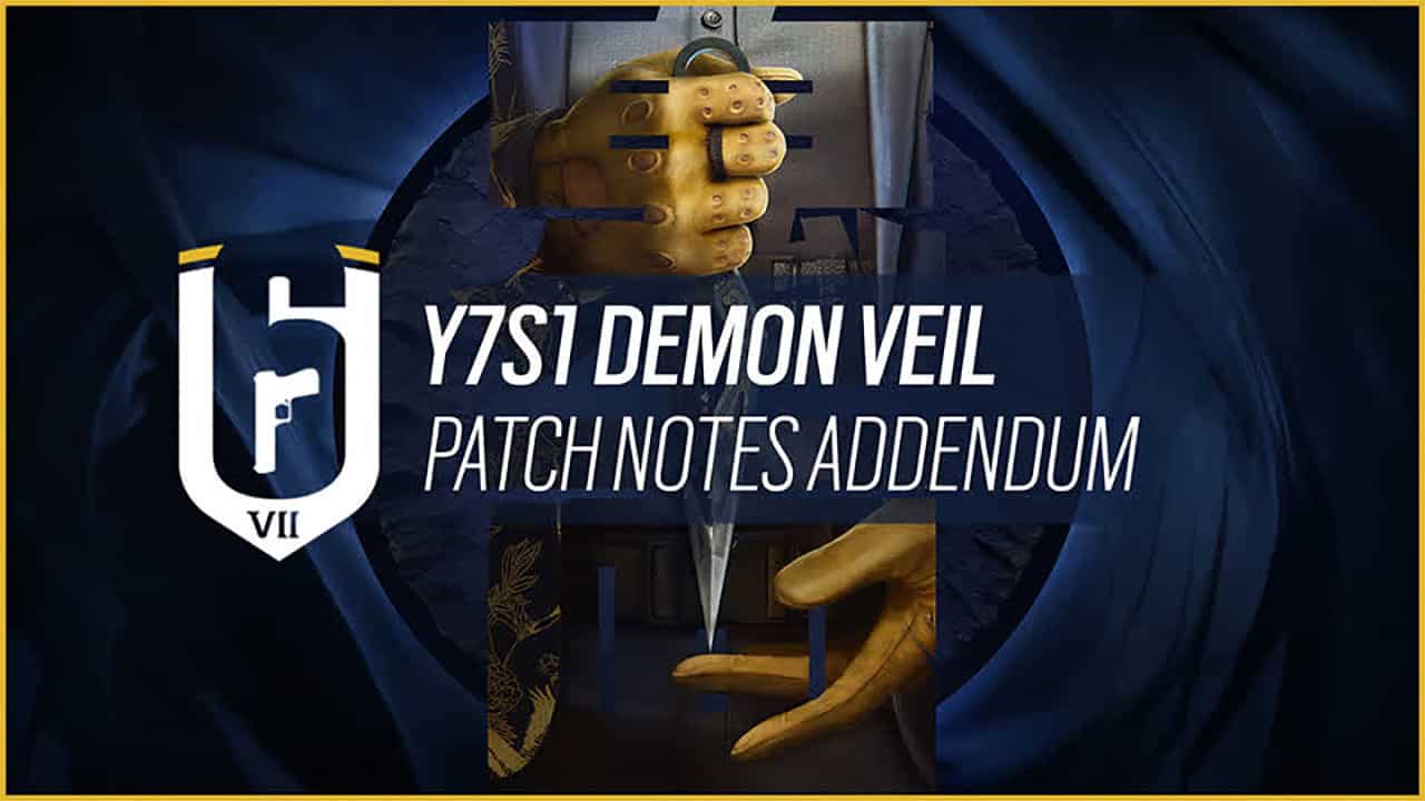 R6S Y7S1 PatchNotes