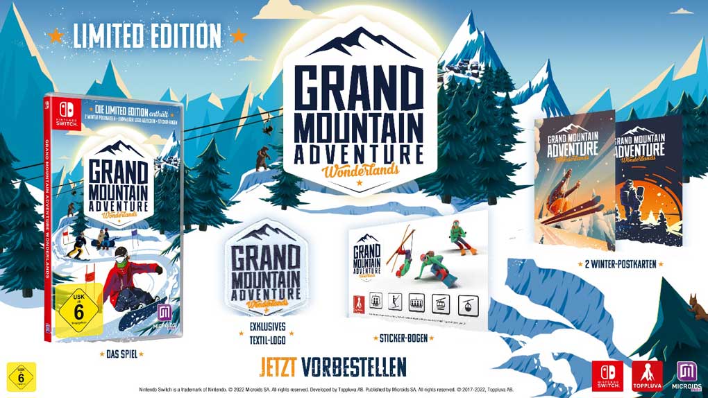 Grand mountain adventure wonderland limited edition
