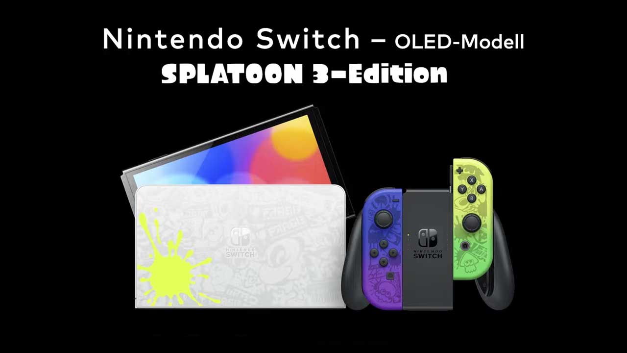 nintendo switch splatoon 3 edition