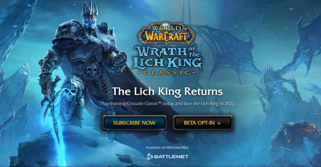 wotlk the lich king returns homepage