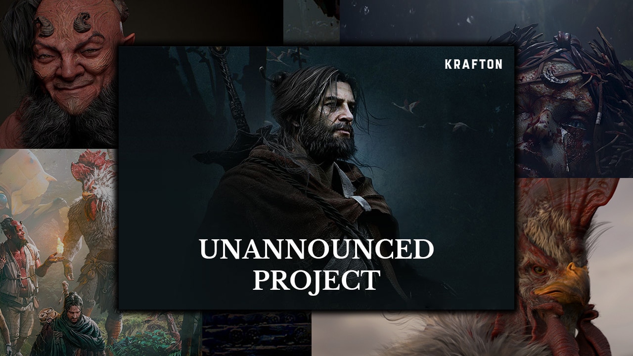 KRAFTON unannounced project key art